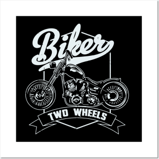 BIKER Posters and Art